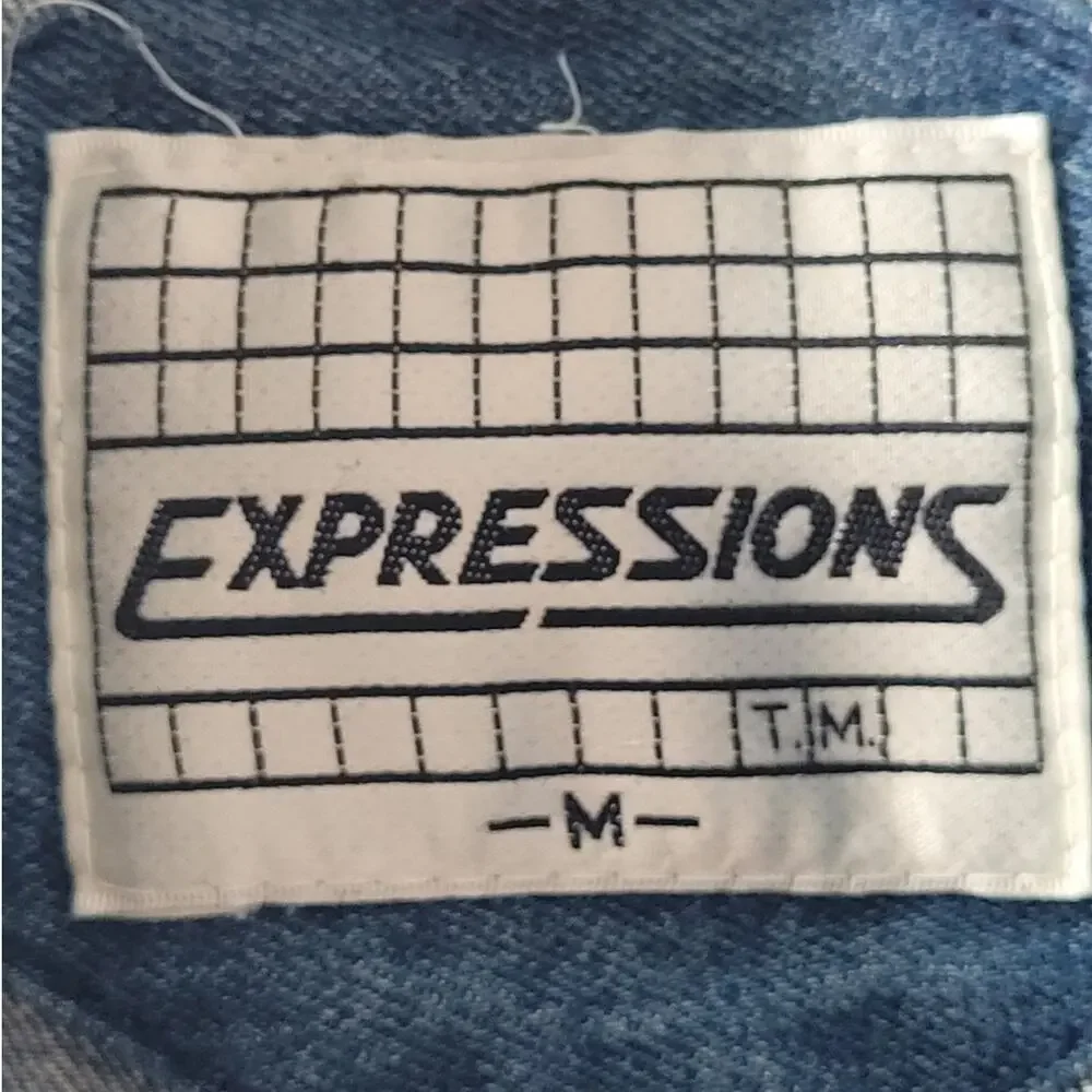 Expressions vintage blue